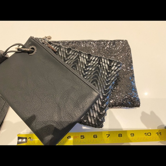 Sam Edelman black tri- pouch bag - Picture 2 of 3